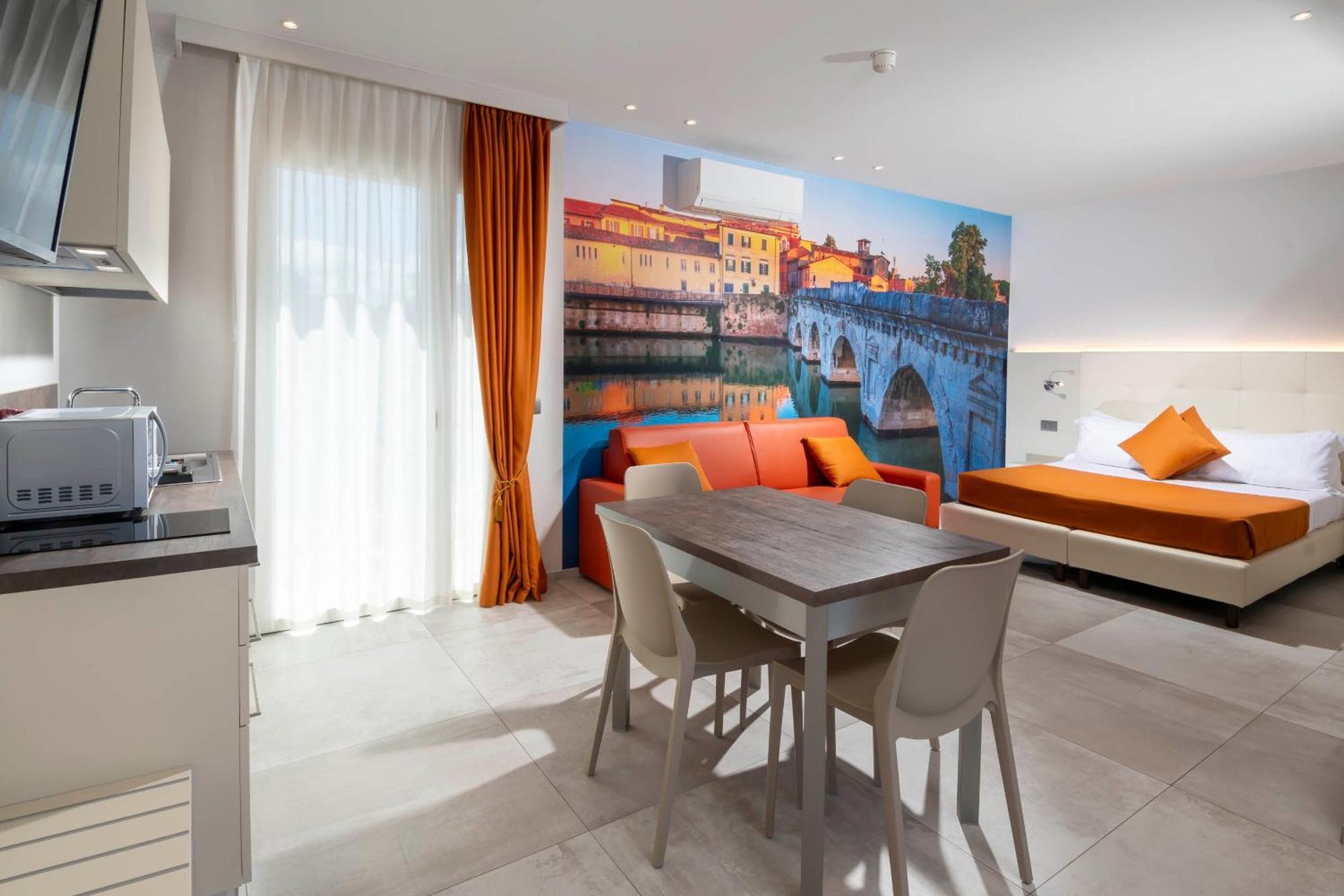 B&B Primrose Residence Hotel Rimini Exterior foto